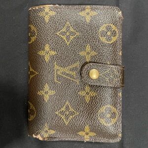 Louis Vuitton Tan Leather Card Holder